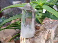Polished Quartz Crystal Points with Chlorite Inclusions x 6 From Madagascar