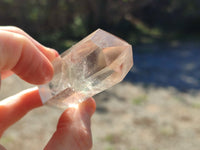 Polished Quartz Crystal Points with Chlorite Inclusions x 6 From Madagascar