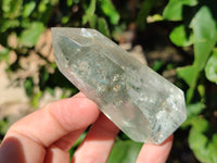 Polished Quartz Crystal Points with Chlorite Inclusions x 6 From Madagascar