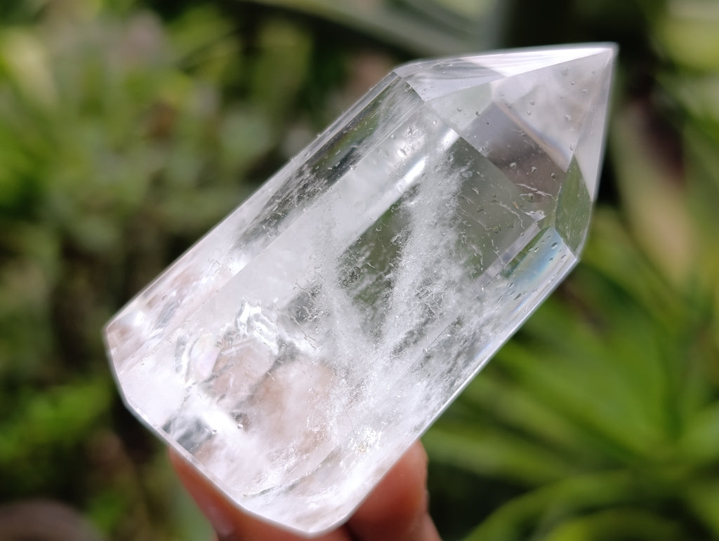 Polished Clear Quartz Crystals x 12 From Madagascar - Toprock Gemstones and Minerals 