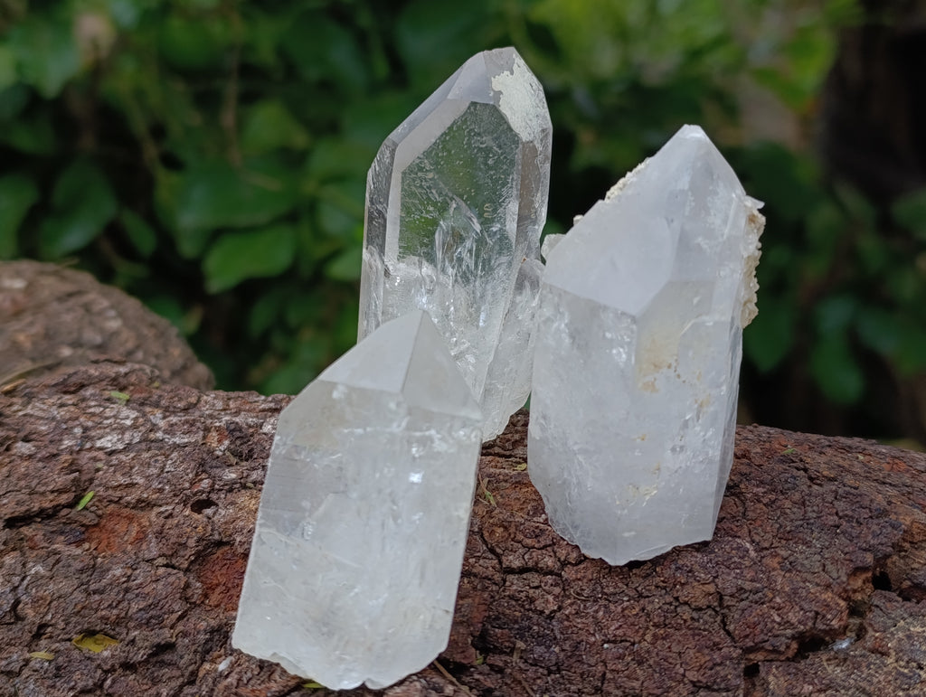 Natural Clear Quartz Crystals x 35 From Madagascar - Toprock Gemstones and Minerals 