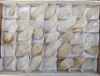 Natural Clear Quartz Crystals x 35 From Madagascar