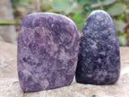 Polished Lepidolite Free Forms x 6 From Zimbabwe - Toprock Gemstones and Minerals 