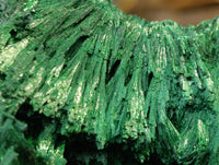Natural Silky Malachite Specimens x 6 From Kasompe, Congo - Toprock Gemstones and Minerals 