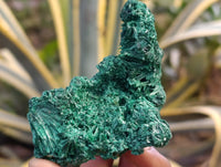 Natural Silky Malachite Specimens x 6 From Kasompe, Congo - Toprock Gemstones and Minerals 