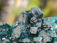 Natural Rare Dioptase and Malachite Specimens x 4 From Likasi, Congo