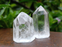 Polished Clear Quartz Crystals x 20 From Madagascar