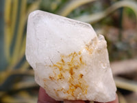 Natural White Quartz Clusters x 9 From Madagascar