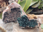 Natural Ball Malachite On Dolomite Matrix Specimens x 3 From Kambove, Congo - Toprock Gemstones and Minerals 