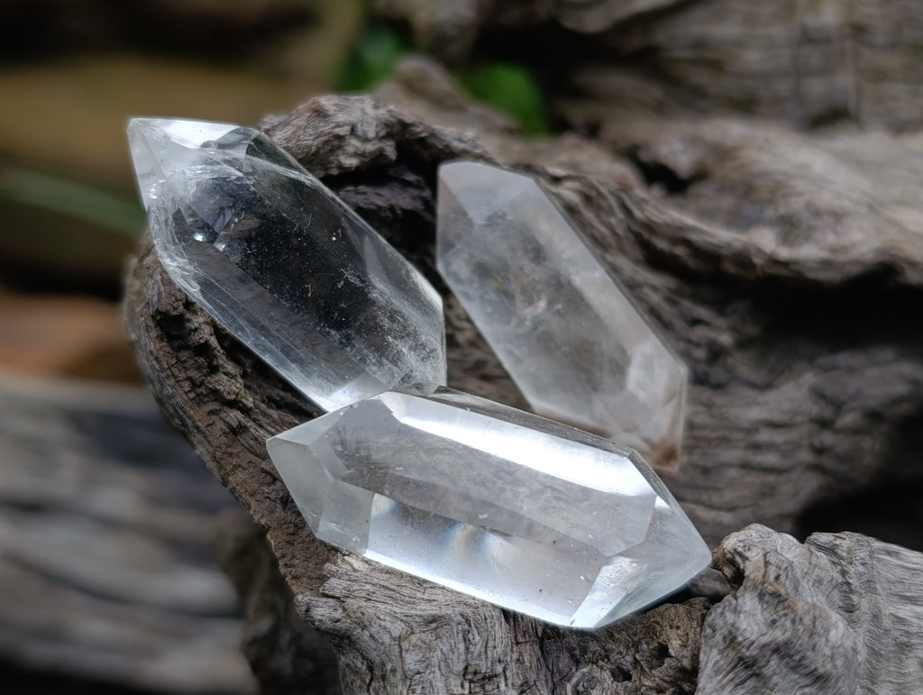 Polished Double Terminated Quartz Crystals x 35 From Madagascar - Toprock Gemstones and Minerals 