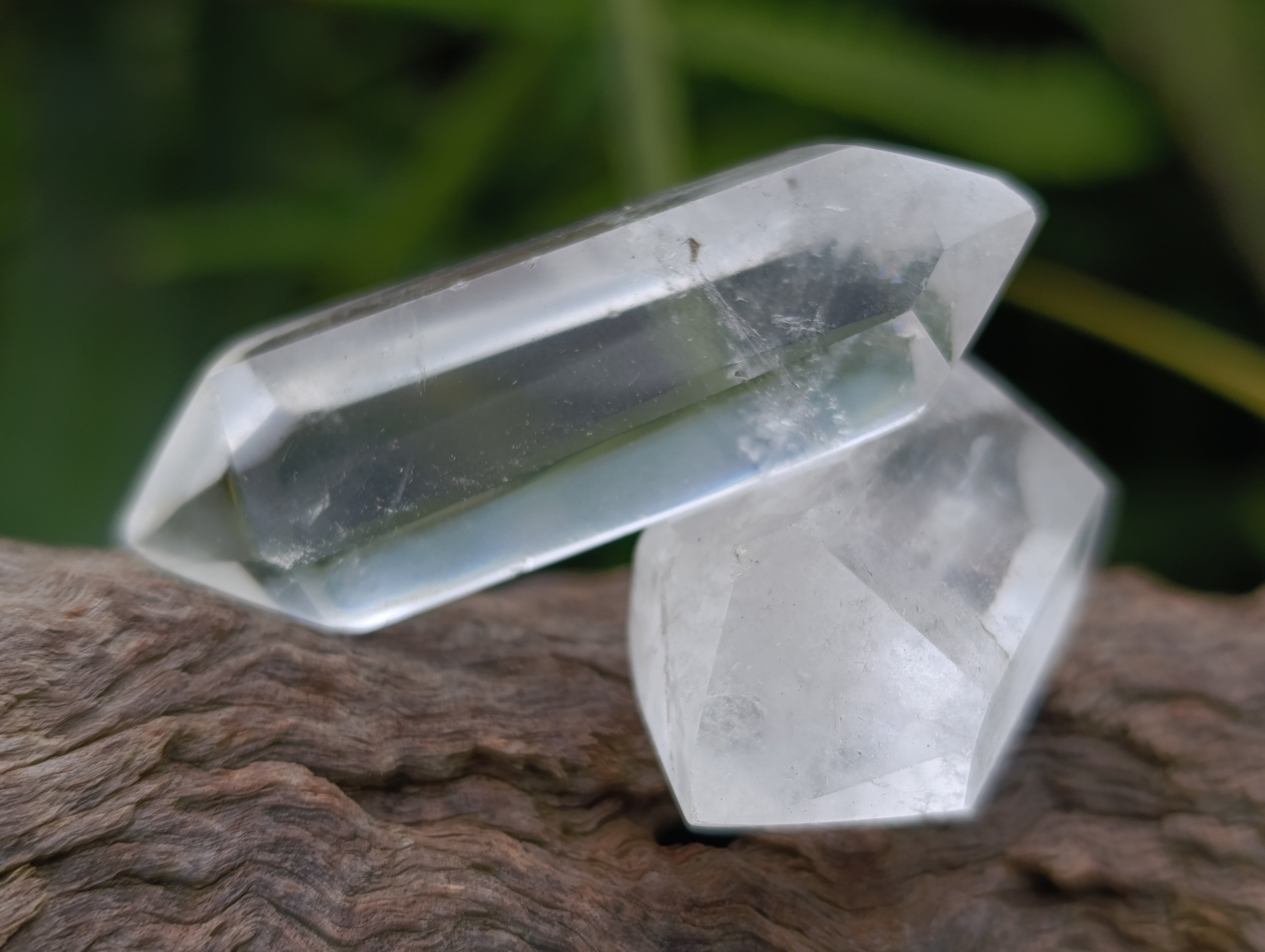 Polished Double Terminated Quartz Crystals x 35 From Madagascar - Toprock Gemstones and Minerals 