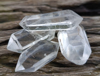 Polished Double Terminated Quartz Crystals x 35 From Madagascar