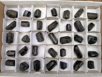 Natural Black Tourmaline Double Terminated Crystals x 35 From Zimbabwe