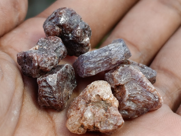 Natural Adamantine Zircon Crystals with Lustre x 1.29 Kg Lot - From Malawi