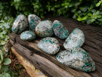 Polished Emerald Mica In Matrix Free Forms x 8 From Mutoko, Zimbabwe - Toprock Gemstones and Minerals 