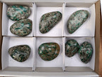 Polished Emerald Mica In Matrix Free Forms x 8 From Mutoko, Zimbabwe - Toprock Gemstones and Minerals 