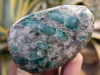 Polished Emerald Mica In Matrix Free Forms x 8 From Mutoko, Zimbabwe - Toprock Gemstones and Minerals 