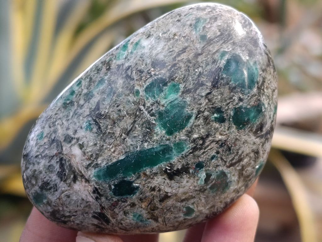 Polished Emerald Mica In Matrix Free Forms x 8 From Mutoko, Zimbabwe - Toprock Gemstones and Minerals 