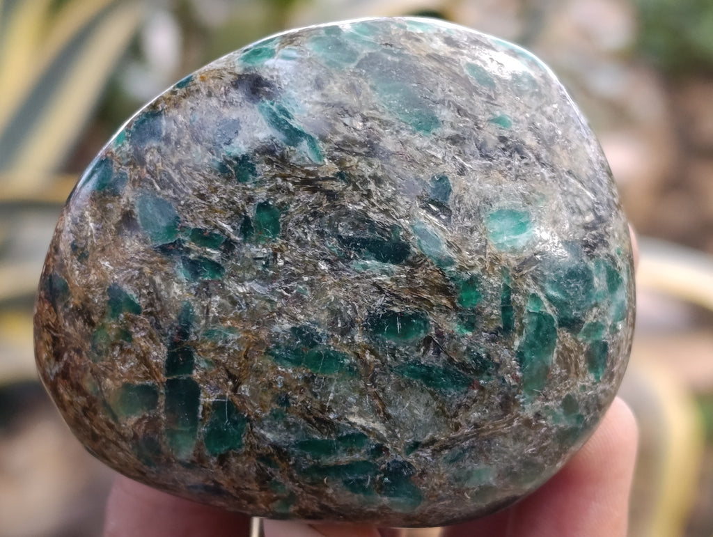 Polished Emerald Mica In Matrix Free Forms x 8 From Mutoko, Zimbabwe - Toprock Gemstones and Minerals 