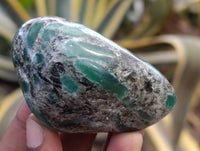 Polished Emerald Mica In Matrix Free Forms x 8 From Mutoko, Zimbabwe - Toprock Gemstones and Minerals 