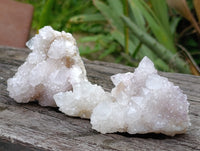 Natural Amethyst Spirit Quartz Clusters x 6 From Boekenhouthoek, South Africa
