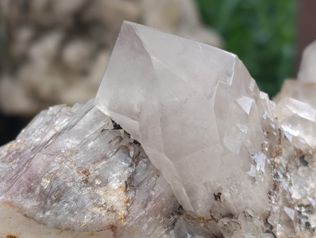Natural Extra Large Hematoid Quartz Cluster x 1 From Zambia - Toprock Gemstones and Minerals 