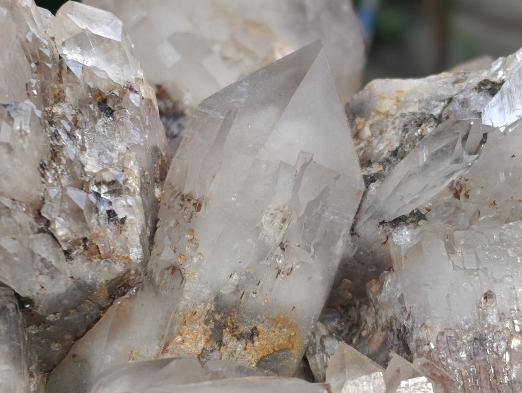 Natural Extra Large Hematoid Quartz Cluster x 1 From Zambia - Toprock Gemstones and Minerals 