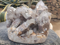 Natural Extra Large Hematoid Quartz Cluster x 1 From Zambia - Toprock Gemstones and Minerals 