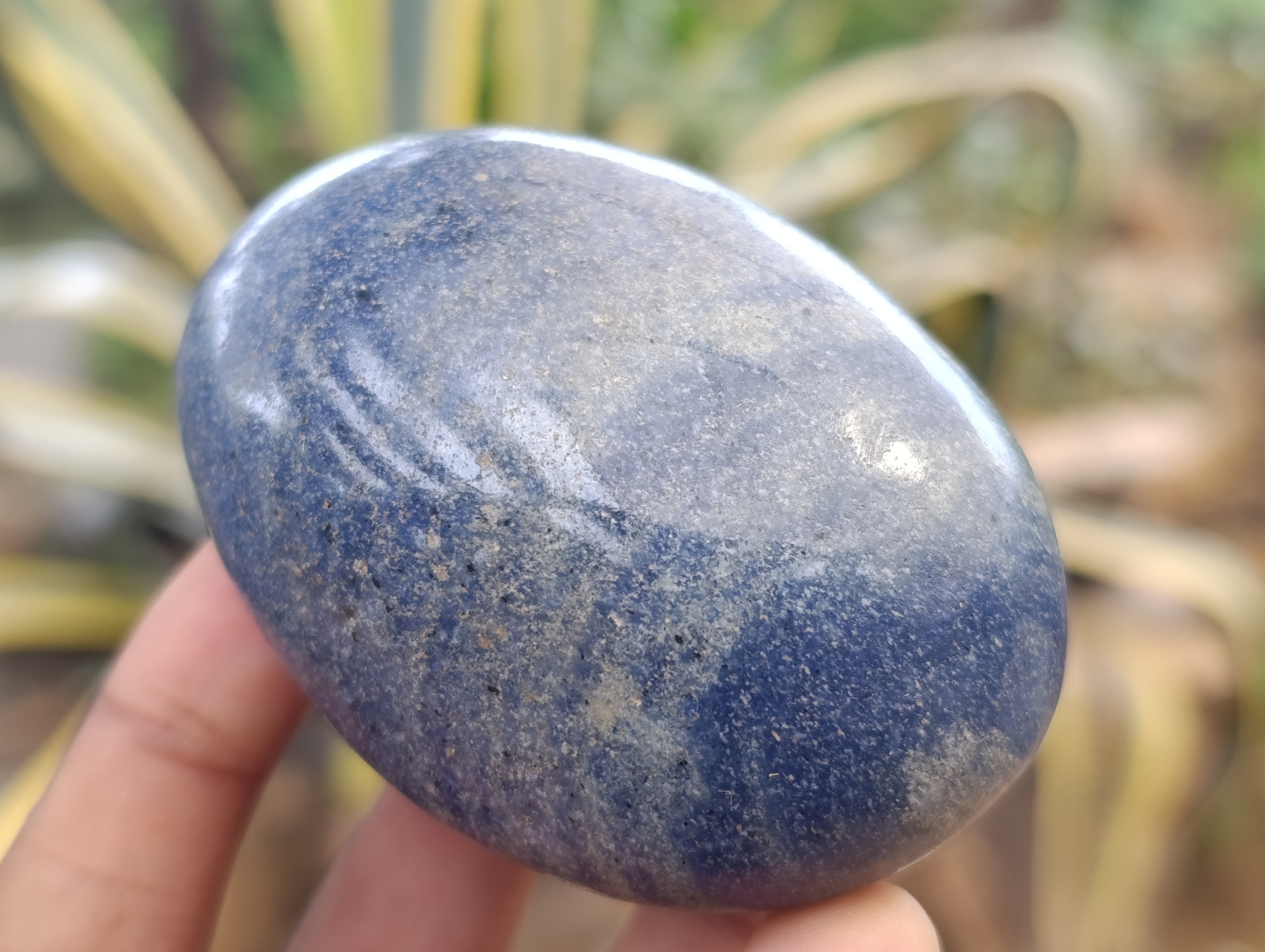Polished Lazulite Free Forms x 6 From Madagascar - Toprock Gemstones and Minerals 