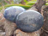 Polished Lazulite Free Forms x 6 From Madagascar