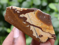 Polished On One Side Nguni Jasper Specimens x 10 From Prieska, South Africa