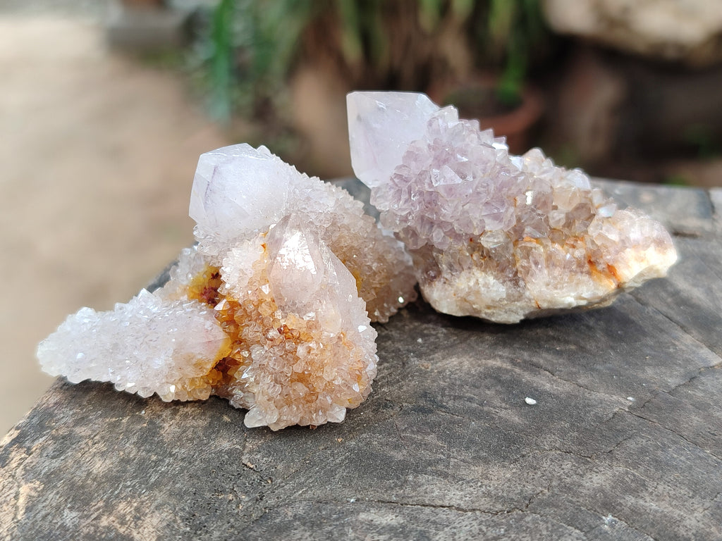 Natural Amethyst Spirit Quartz Clusters x 35 From Boekenhouthoek, South Africa - Toprock Gemstones and Minerals 