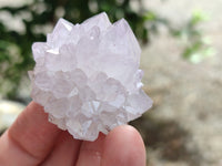 Natural Amethyst Spirit Quartz Clusters x 12 From Boekenhouthoek, South Africa