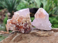 Natural Amethyst Spirit Quartz Clusters x 12 From Boekenhouthoek, South Africa
