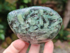 Polished Emerald Mica In Matrix Free Forms x 6 From Mutoko, Zimbabwe - Toprock Gemstones and Minerals 