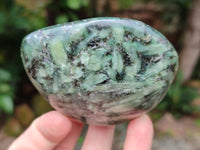 Polished Emerald Mica In Matrix Free Forms x 6 From Mutoko, Zimbabwe - Toprock Gemstones and Minerals 