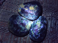 Polished Emerald Mica In Matrix Free Forms x 6 From Mutoko, Zimbabwe - Toprock Gemstones and Minerals 