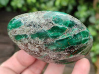 Polished Emerald Mica In Matrix Free Forms x 6 From Mutoko, Zimbabwe - Toprock Gemstones and Minerals 