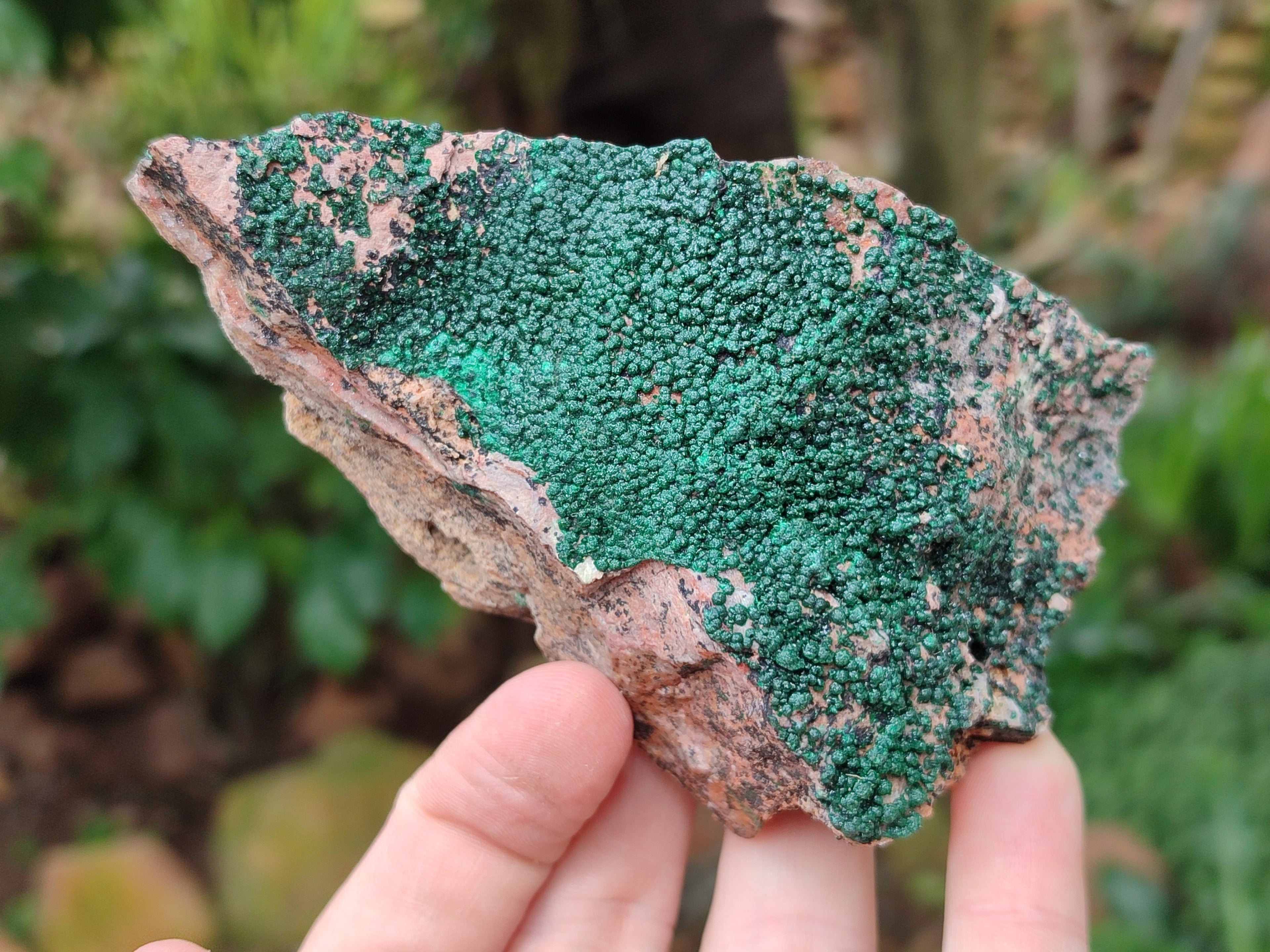 Natural Botryoidal Malachite Specimens x 6 From Tenke Fungurume, Congo - Toprock Gemstones and Minerals 