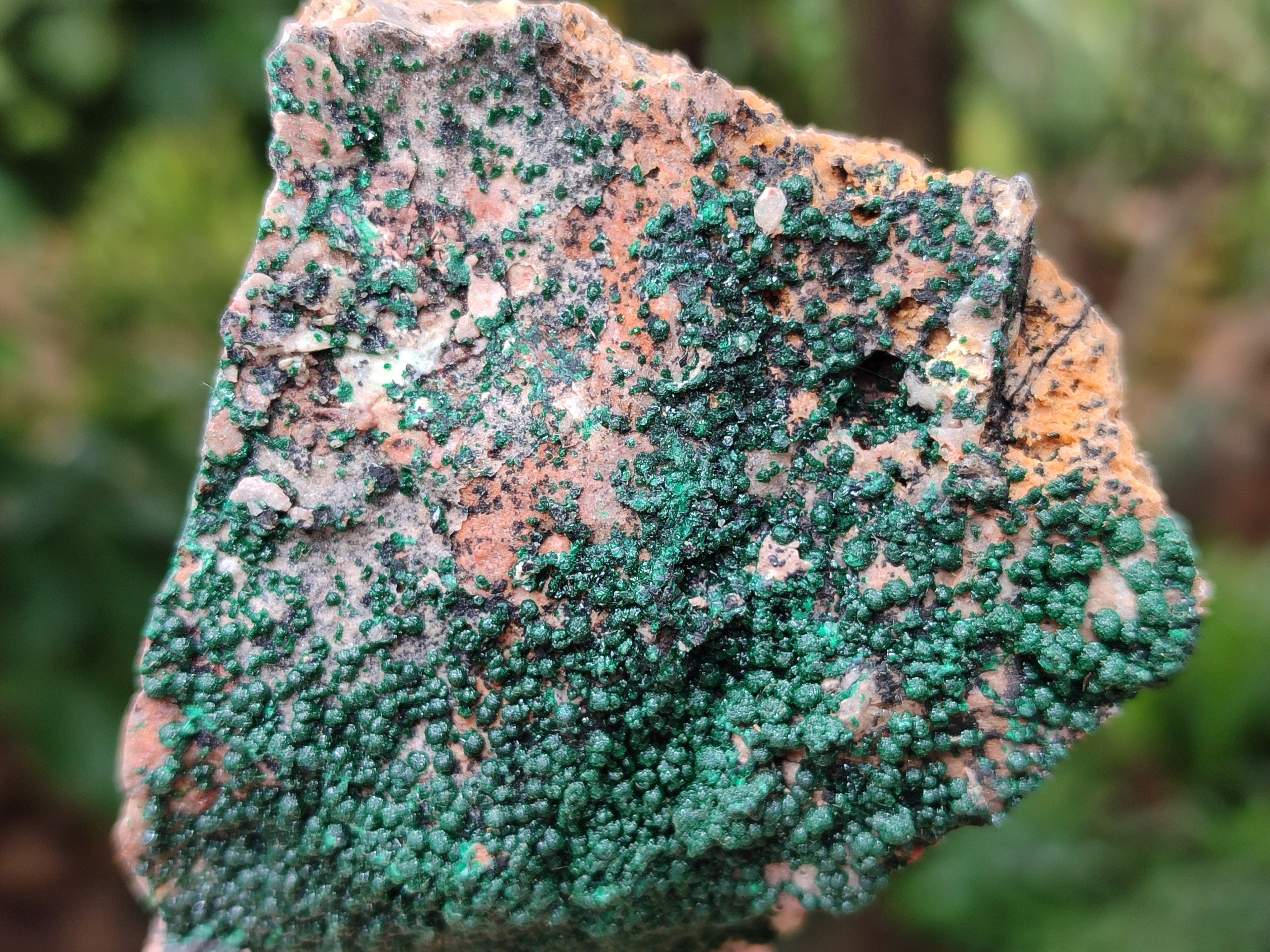 Natural Botryoidal Malachite Specimens x 6 From Tenke Fungurume, Congo - Toprock Gemstones and Minerals 