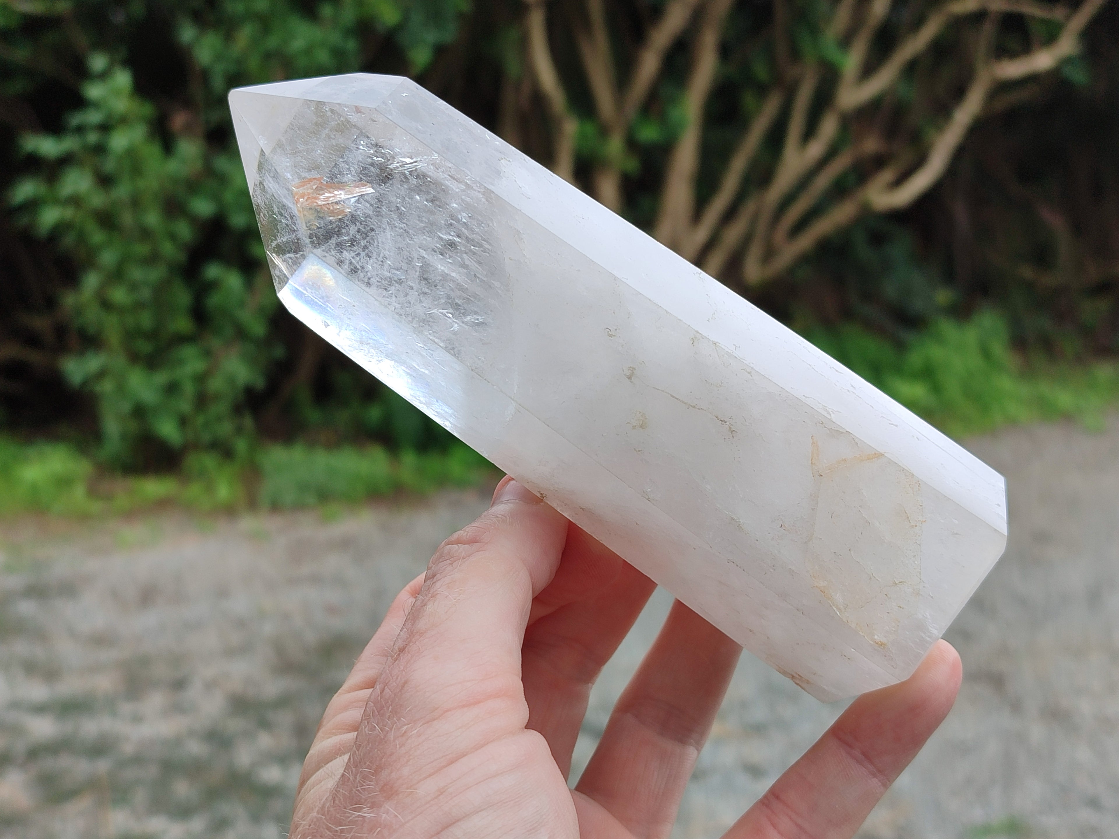 Polished Clear Quartz Crystals x 4 From Madagascar - Toprock Gemstones and Minerals 
