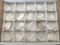 Polished Clear Quartz Crystals x 20 From Madagascar