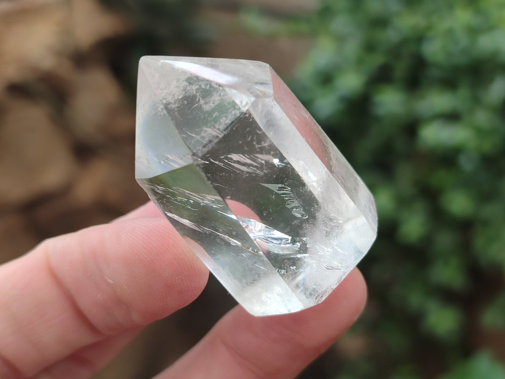 Polished Clear Quartz Crystals x 20 From Madagascar - Toprock Gemstones and Minerals 