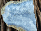 Natural Blue Lace Agate Geode Specimens x 12 From Nsanje, Malawi - Toprock Gemstones and Minerals 