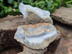 Natural Blue Lace Agate Geode Specimens x 12 From Nsanje, Malawi - Toprock Gemstones and Minerals 