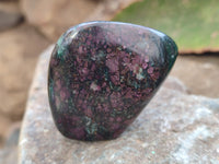 Polished Ruby Corundum In Chrome Verdite Free Forms x 6 From Zimbabwe - Toprock Gemstones and Minerals 