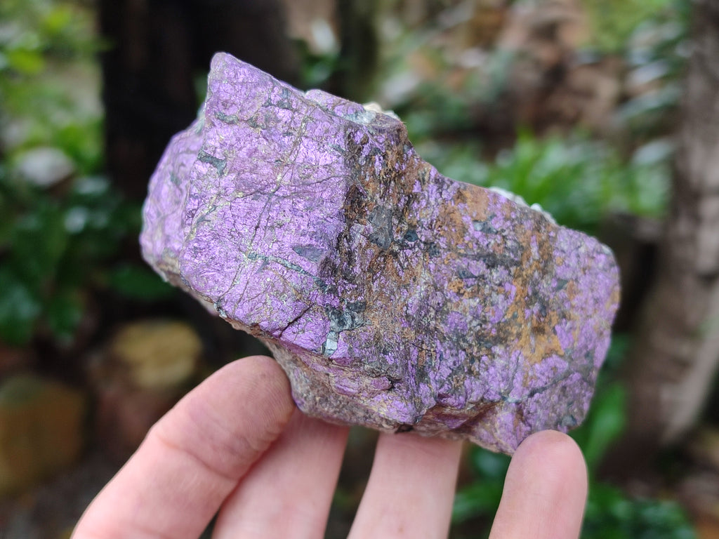 Natural Metallic Purpurite Cobbed Specimens x 6 From Erongo, Namibia - Toprock Gemstones and Minerals 