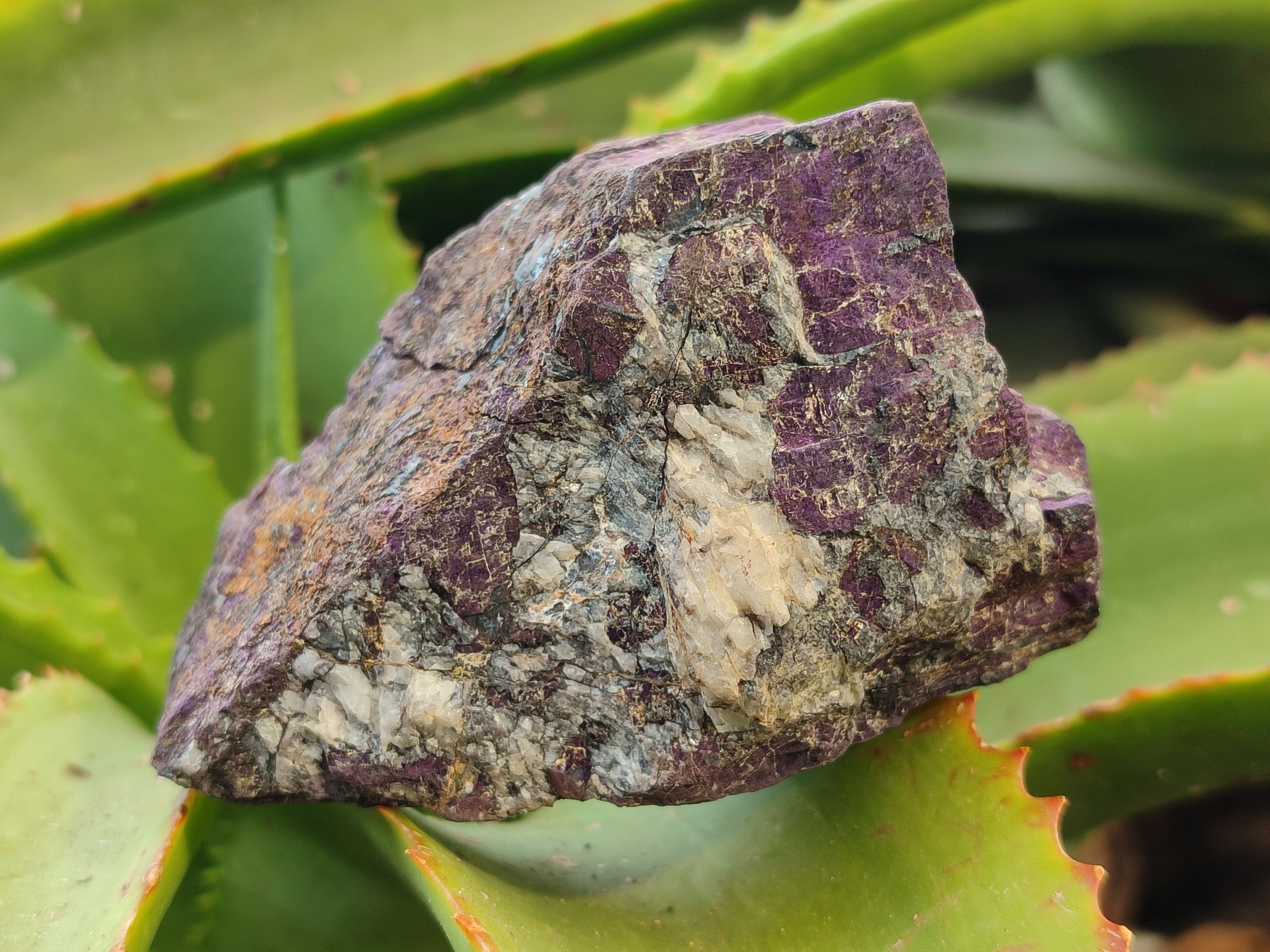 Natural Metallic Purpurite Cobbed Specimens x 6 From Erongo, Namibia - Toprock Gemstones and Minerals 