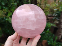 Polished Gemmy Rose Quartz Sphere x 1 From Ambatondrazaka, Madagascar