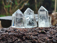 Polished Clear Quartz Crystals x 35 From Madagascar